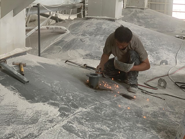 廣州麗邦建筑材料有限公司料位計(jì)系統(tǒng)安裝案例