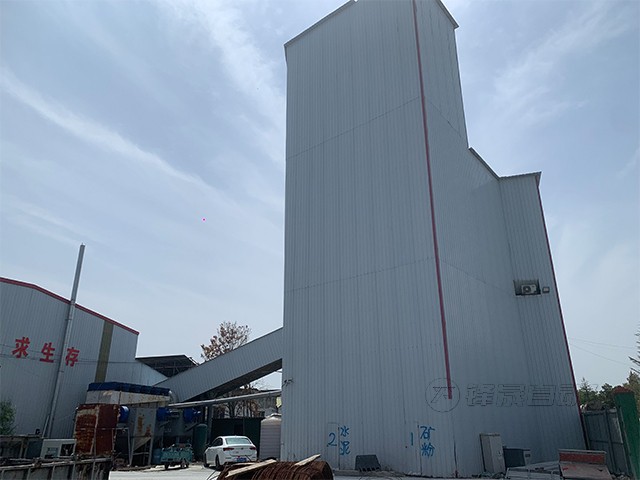 項城新園攪拌站料位計系統(tǒng)安裝案例