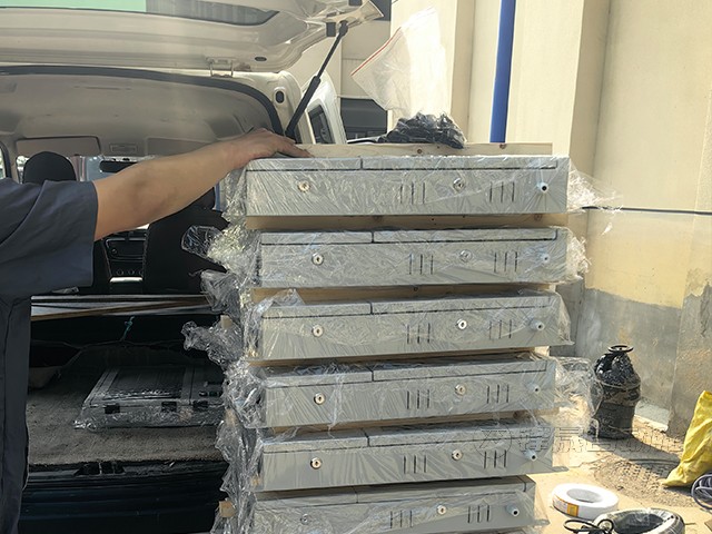 25套料位測量系統(tǒng)發(fā)往上海！